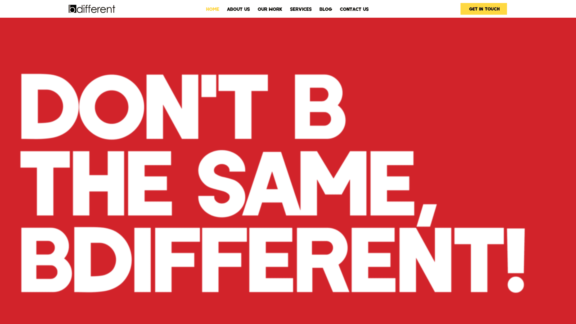 Original saved website baseline before the recorded layout change
