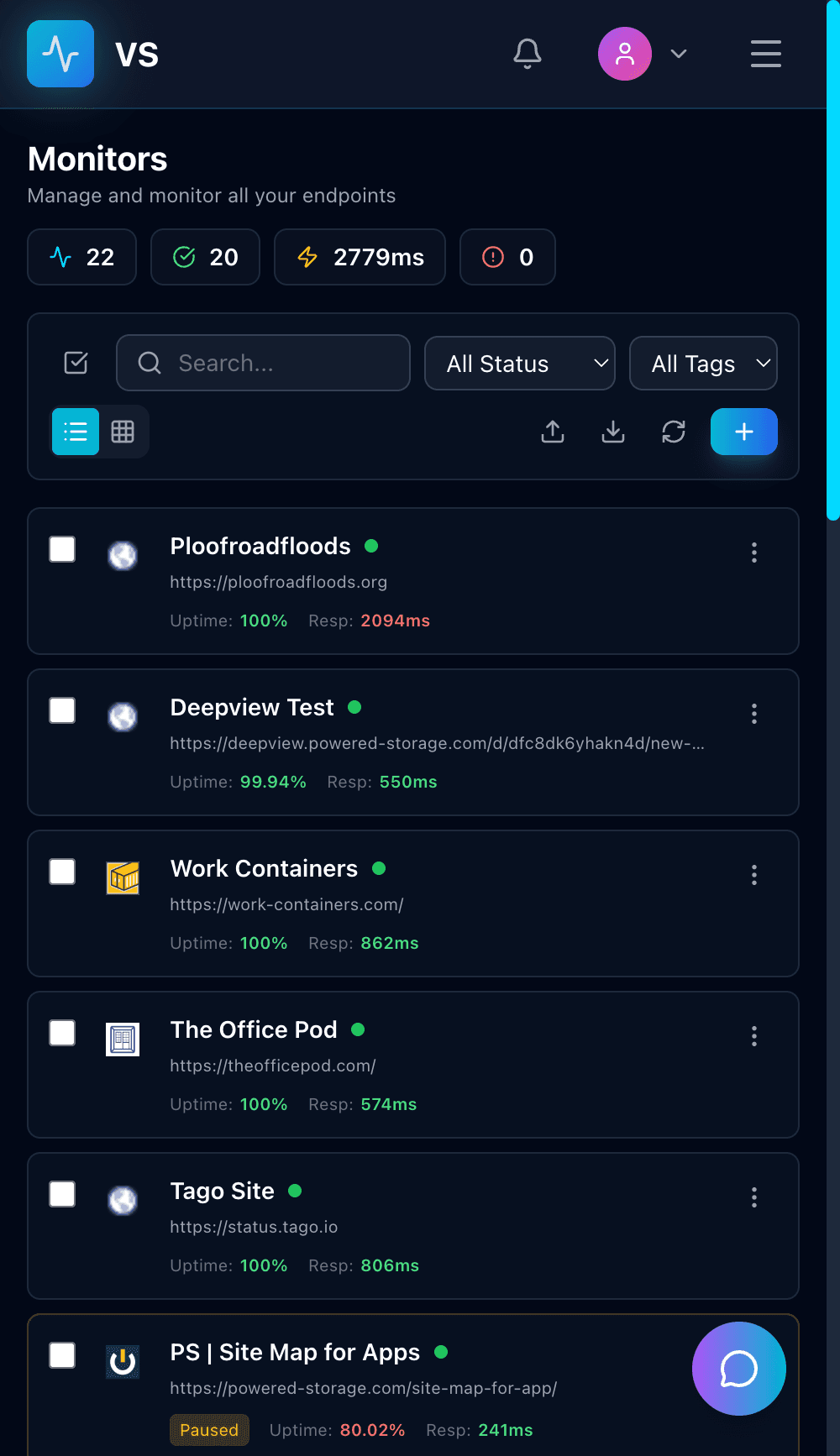 Visual Sentinel product screenshot