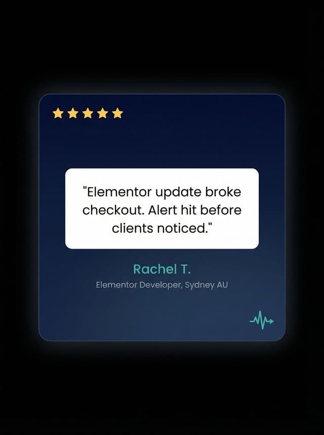 Rachel T. — Elementor Developer, Sydney AU